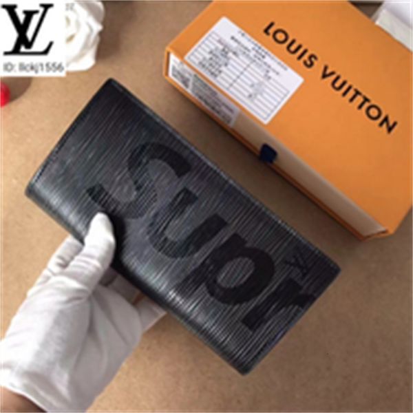 leather brand wallets designer luxury purse 9s6r chain m62665 black evening embossed long casual all-match compact wallet clutches men real, Red;black
leather brand wallets designer luxury purse 9s6r chain m62665 black evening embossed long casual all-match compact wallet clutches men real, Red;black