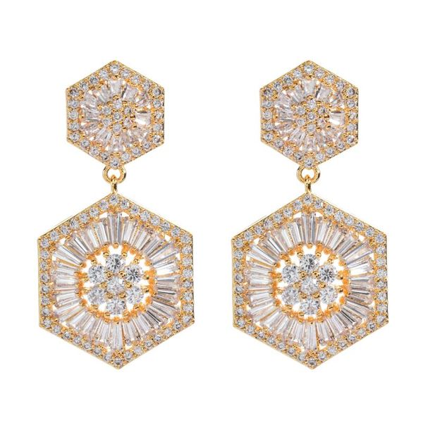dangle & chandelier european and american fashion cubic zirconia earrings are wedding jewelry gifts designed for women, Silver
dangle & chandelier european and american fashion cubic zirconia earrings are wedding jewelry gifts designed for women, Silver