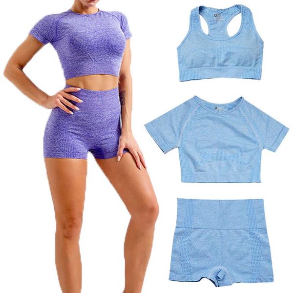 yoga outfit 2021 3 piece set women stripe seamless workout fitness clothes for crop push up leggings suitable
yoga outfit 2021 3 piece set women stripe seamless workout fitness clothes for crop push up leggings suitable