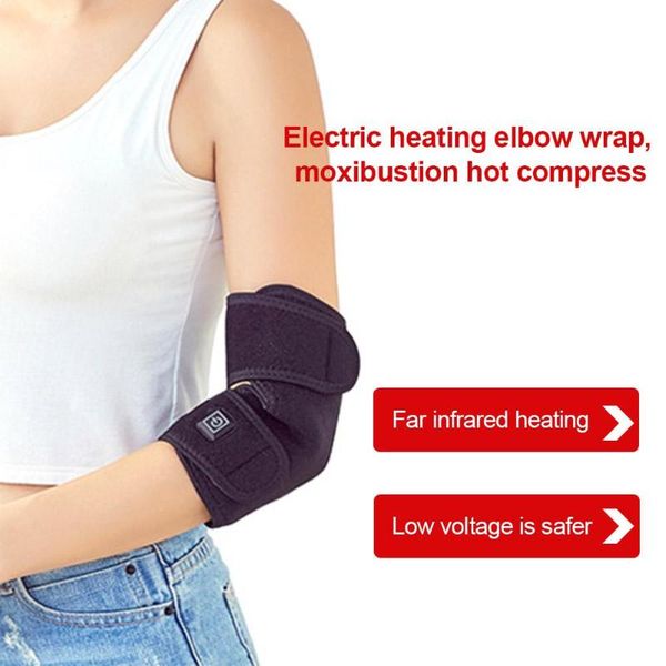 elbow heating wrap usb operated heated brace with 3 temperature settings for sprained elbows tendonitis arthritis & knee pads, Black;gray
elbow heating wrap usb operated heated brace with 3 temperature settings for sprained elbows tendonitis arthritis & knee pads, Black;gray