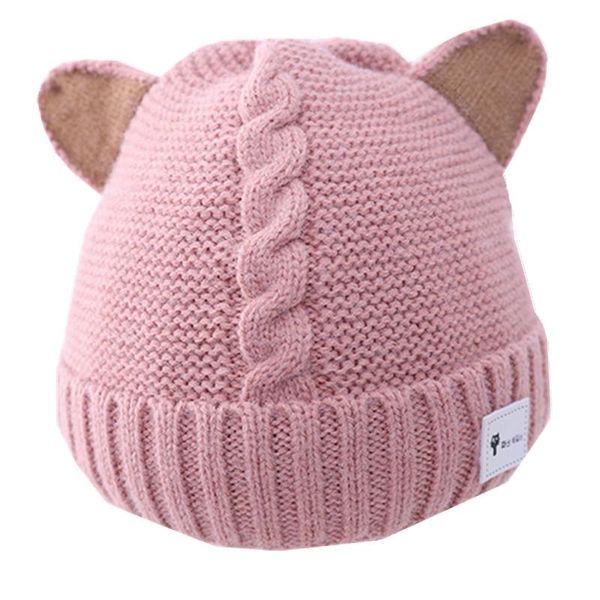 children's hats for fall/winter twist cat ears baby caps woolen girls korean double-layer thick warm kids knitted &, Yellow
children's hats for fall/winter twist cat ears baby caps woolen girls korean double-layer thick warm kids knitted &, Yellow