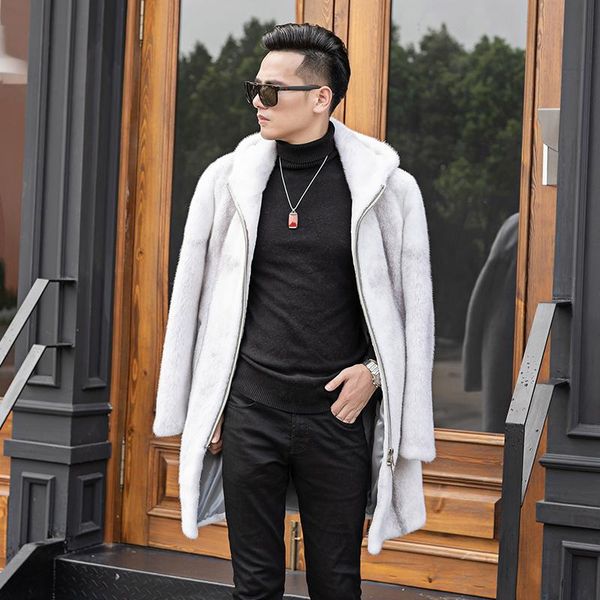 men's leather & faux 2021 real coat men long winter jacket hooded slim mens jackets luxury natural 909 j3306, Black
men's leather & faux 2021 real coat men long winter jacket hooded slim mens jackets luxury natural 909 j3306, Black