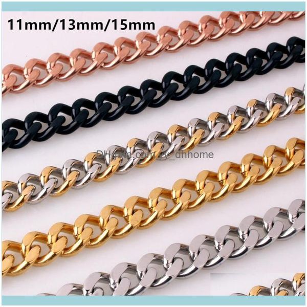 chains & pendants jewelrychains 11-15mm stainless steel wholesale cuban link chain men necklace jewelry gifts male friends hip hop necklaces, Silver
chains & pendants jewelrychains 11-15mm stainless steel wholesale cuban link chain men necklace jewelry gifts male friends hip hop necklaces, Silver