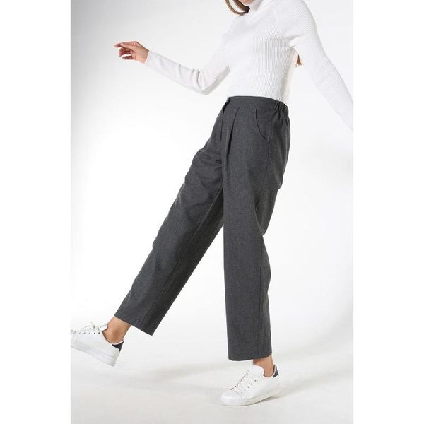 pocket hijab pants women's & capris, Black;white