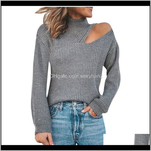 sweaters womens clothing apparel drop delivery fashion women solid off shoulder turtleneck sweater pullover 2021 long sleeve autumn eleg, White;black
sweaters womens clothing apparel drop delivery fashion women solid off shoulder turtleneck sweater pullover 2021 long sleeve autumn eleg, White;black
