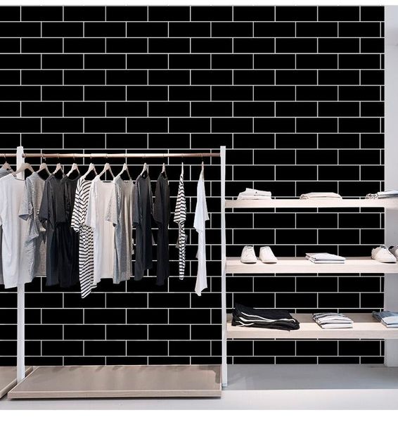 wallpapers fashion simple nordic stripe wallpaper clothing store men's and women's background wall black line brick
wallpapers fashion simple nordic stripe wallpaper clothing store men's and women's background wall black line brick