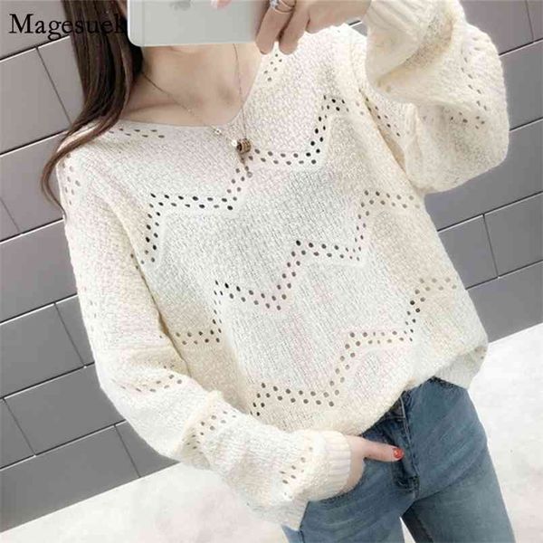 autumn long sleeve women sweaters v-neck elegant loose fashion knitted pullover sweater 5456 210512, White;black
autumn long sleeve women sweaters v-neck elegant loose fashion knitted pullover sweater 5456 210512, White;black