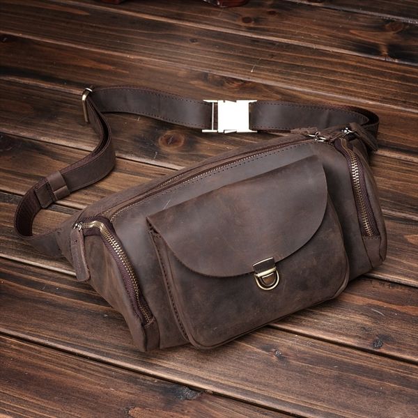 new crazy horse leather large capacity waist bag chest multi compartment outdoor leisure messenger
new crazy horse leather large capacity waist bag chest multi compartment outdoor leisure messenger