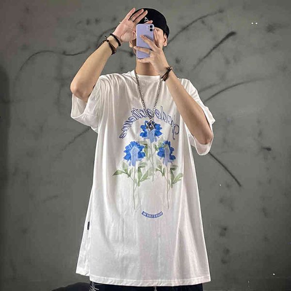 brand high street short t-shirt men's cross print trendy 5 / 5 sleeve lovers' loose top, White;black
brand high street short t-shirt men's cross print trendy 5 / 5 sleeve lovers' loose top, White;black