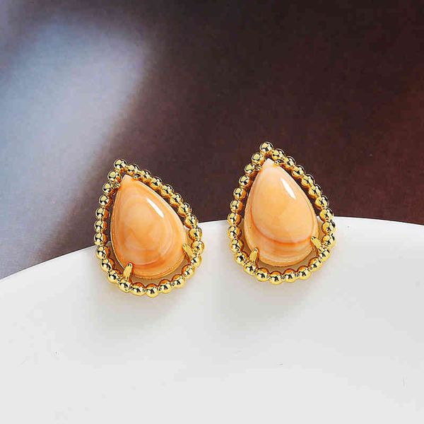 earrings charms water drop shape malachite green gold white fritillaria wanbaoluo simple fashion trend, Golden
earrings charms water drop shape malachite green gold white fritillaria wanbaoluo simple fashion trend, Golden
