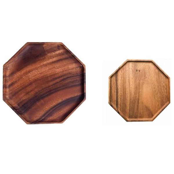 kitchen storage & organization -2 pcs octagon walnut wood serving tray platters dish plates for fruits, cupcakes decor
kitchen storage & organization -2 pcs octagon walnut wood serving tray platters dish plates for fruits, cupcakes decor
