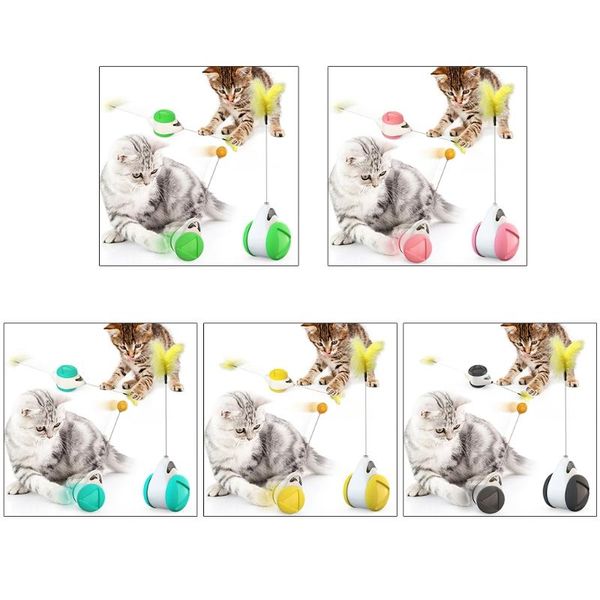 cat toys interactive toy for indoor cats exercise with catnip feather ball tumbler balanced wheel chasing playing
cat toys interactive toy for indoor cats exercise with catnip feather ball tumbler balanced wheel chasing playing