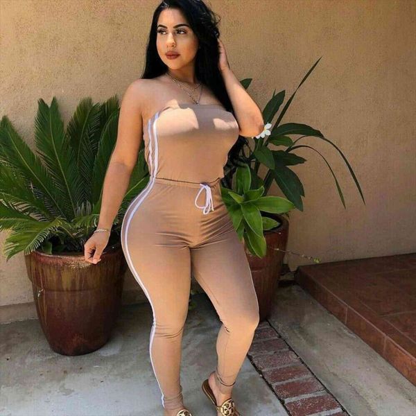 striped side spliced high waist women rompers skinny long strapless sleeveless drawstring bodycon, Black;white
striped side spliced high waist women rompers skinny long strapless sleeveless drawstring bodycon, Black;white