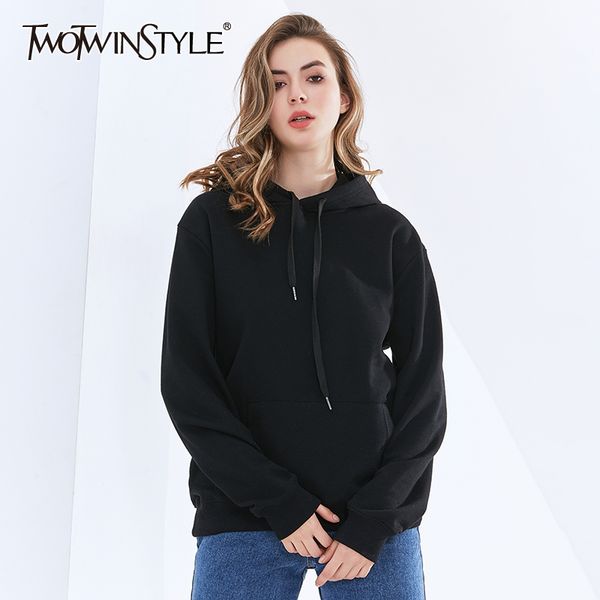 minimalist casual pullovers for women hooded collar long sleeve gary solid sweatshirts female fashion autumn 210423, Black
minimalist casual pullovers for women hooded collar long sleeve gary solid sweatshirts female fashion autumn 210423, Black