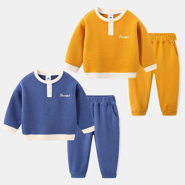 autumn spring casual 2-10 years cotton comfortable color patchwork o-neck sweatshirt+pants sports set for kids baby boys 210529, White
autumn spring casual 2-10 years cotton comfortable color patchwork o-neck sweatshirt+pants sports set for kids baby boys 210529, White