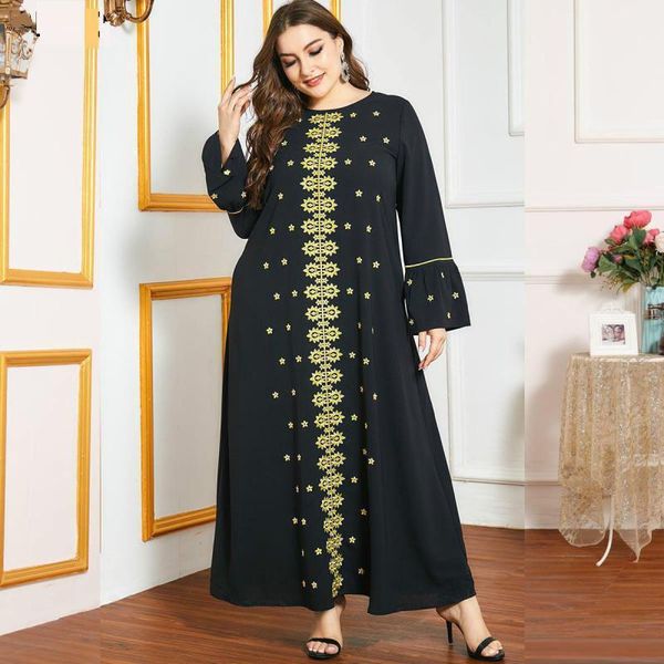 ethnic clothing oversized embroidery long-sleeved muslim long skirt black fashion worship robe dubai abaya islamic women's, Red
ethnic clothing oversized embroidery long-sleeved muslim long skirt black fashion worship robe dubai abaya islamic women's, Red