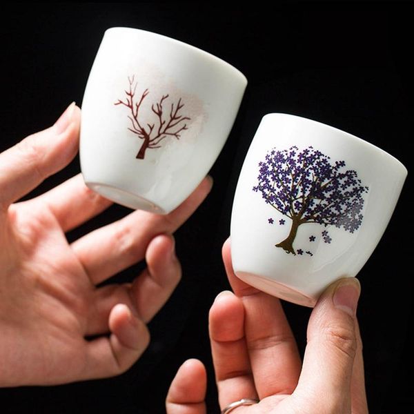 the magical sense of and cold color-changing teacup flower stand displays ceramic kungfu gifts cups & saucers
the magical sense of and cold color-changing teacup flower stand displays ceramic kungfu gifts cups & saucers