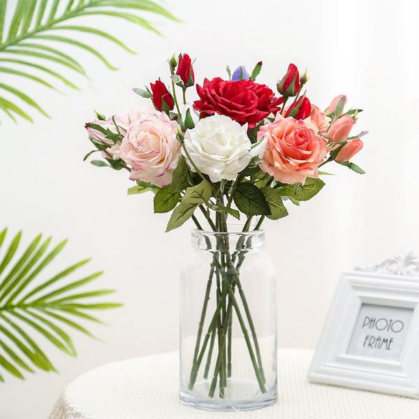 lan kwai fong simulation rose 1 flower 2 buds moisturizing fake plant home wedding decoration green pot decorative flowers & wreaths
lan kwai fong simulation rose 1 flower 2 buds moisturizing fake plant home wedding decoration green pot decorative flowers & wreaths
