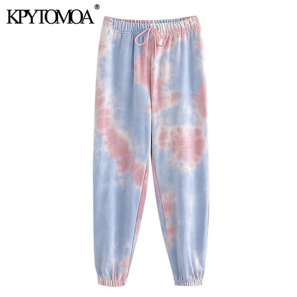 women chic fashion tie-dyed print jogging pants high elastic waist drawstring female ankle trousers mujer 210420, Black;white
women chic fashion tie-dyed print jogging pants high elastic waist drawstring female ankle trousers mujer 210420, Black;white