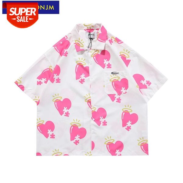 uncledonjm pink heart designer shirts japanese streetwear men short sleeve shirt for 2021 oversized me-ly01-2 #kd4k, White;black
uncledonjm pink heart designer shirts japanese streetwear men short sleeve shirt for 2021 oversized me-ly01-2 #kd4k, White;black