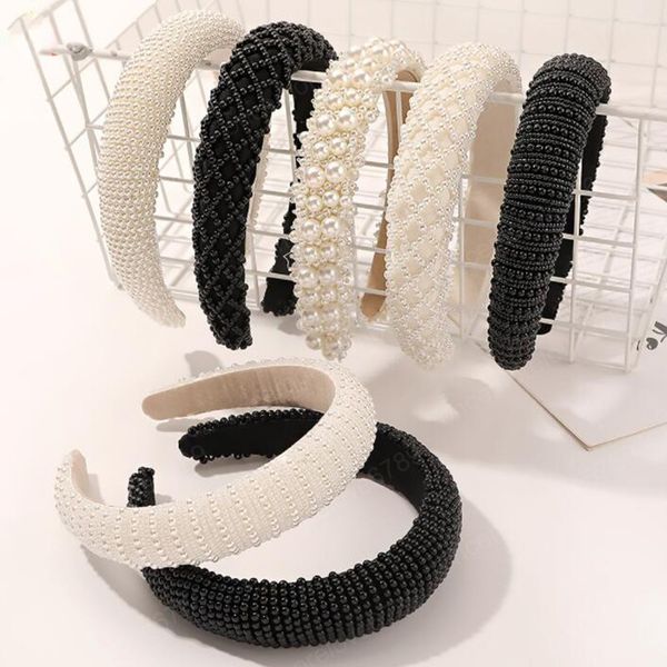 fashion women headband pearls hairband casual headwear hair accessories, Silver
fashion women headband pearls hairband casual headwear hair accessories, Silver
