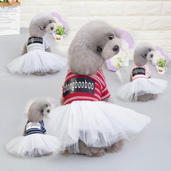 dog apparel summer dress striped skirt clothes tutu princess costume puppy clothing chihuahua poodle bichon pomeranian
dog apparel summer dress striped skirt clothes tutu princess costume puppy clothing chihuahua poodle bichon pomeranian