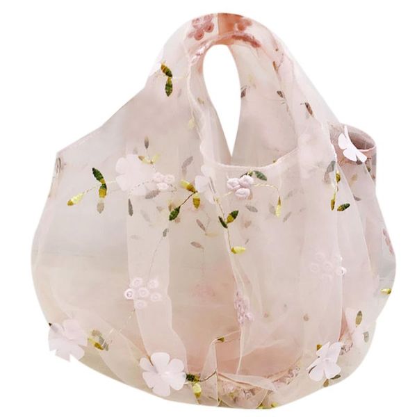 duffel bags girl compact transparent tote bag mesh daisy embroidered women's eco fruit pink
duffel bags girl compact transparent tote bag mesh daisy embroidered women's eco fruit pink