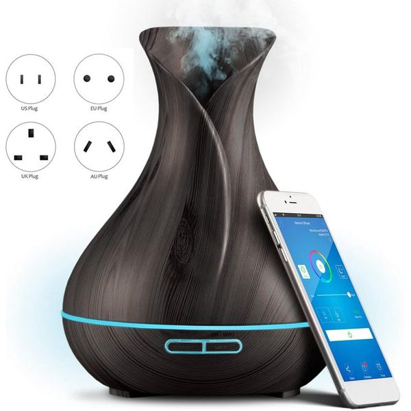 fragrance lamps smart wifi wireless essential oil 400ml ultrasonic diffuser & humidifier with alexa google home
fragrance lamps smart wifi wireless essential oil 400ml ultrasonic diffuser & humidifier with alexa google home