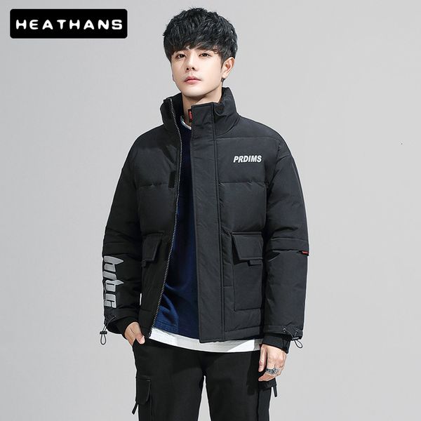 winter down jackets men's fashion thick warm windproof male coats short thermal parkas stand collar outerwears men clothing, Black
winter down jackets men's fashion thick warm windproof male coats short thermal parkas stand collar outerwears men clothing, Black