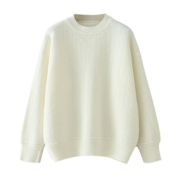 spring 100% polyester o-neck coarse yarn slim regular solid casual women sweater 210524, White;black
spring 100% polyester o-neck coarse yarn slim regular solid casual women sweater 210524, White;black