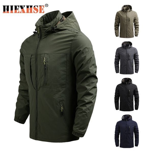 waterproof jacket men shark soft shell military tactical windbreaker casual hooded coat male outdoor men's jackets 211217, Black;brown
waterproof jacket men shark soft shell military tactical windbreaker casual hooded coat male outdoor men's jackets 211217, Black;brown