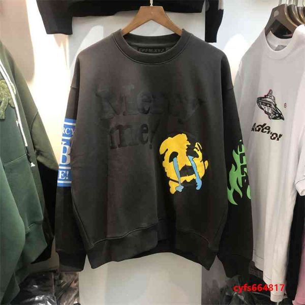 men's hoodies & sweatshirts foam letters 3d kanye west cpfm. xyz sweatshirts men mercy pul ver me oversize hoodie, Black
men's hoodies & sweatshirts foam letters 3d kanye west cpfm. xyz sweatshirts men mercy pul ver me oversize hoodie, Black