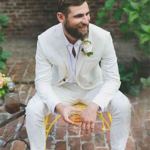 men's & blazers beige linen suits wedding jacket pants slim fit groom tuxedo casual prom party suit for men custom size 2 pieces bdcm, White;black
men's & blazers beige linen suits wedding jacket pants slim fit groom tuxedo casual prom party suit for men custom size 2 pieces bdcm, White;black