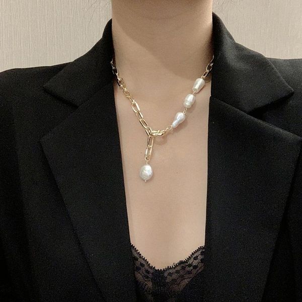 pendant necklaces necklace of sweater individual character contracted design feeling pearl fashion temperament retro ancient ways, Silver
pendant necklaces necklace of sweater individual character contracted design feeling pearl fashion temperament retro ancient ways, Silver