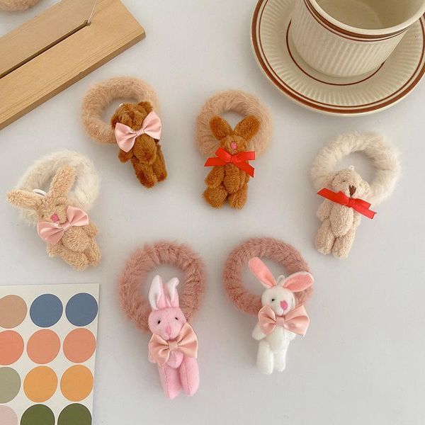 hair accessories girls cute cartoon plush bear elastic bands sweet ponytail scrunchie ties headband fashion, Slivery;white
hair accessories girls cute cartoon plush bear elastic bands sweet ponytail scrunchie ties headband fashion, Slivery;white