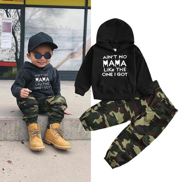 clothing focusnorm 1-6y infant kids boys clothes sets letter print long sleeve hooded camouflage pants 2pcs c0225, White
clothing focusnorm 1-6y infant kids boys clothes sets letter print long sleeve hooded camouflage pants 2pcs c0225, White