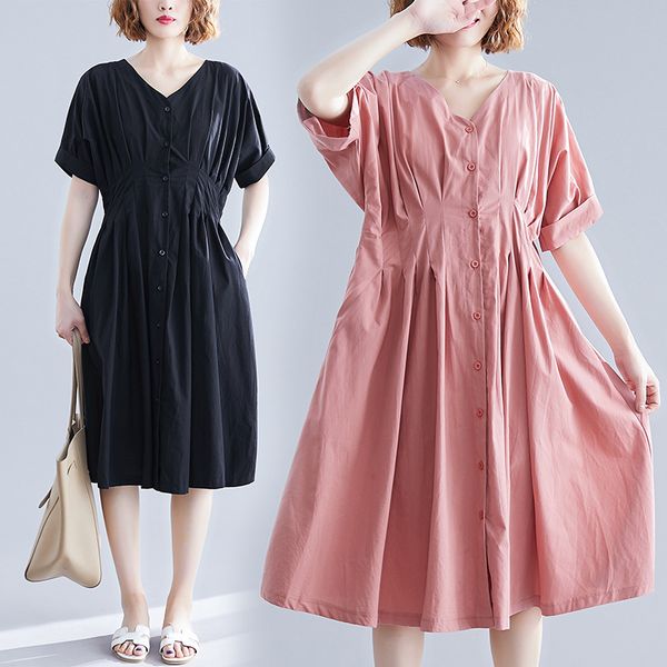 dresses large women's new v-neck french minority platycodon skirt in summer of 2021, Black;gray
dresses large women's new v-neck french minority platycodon skirt in summer of 2021, Black;gray