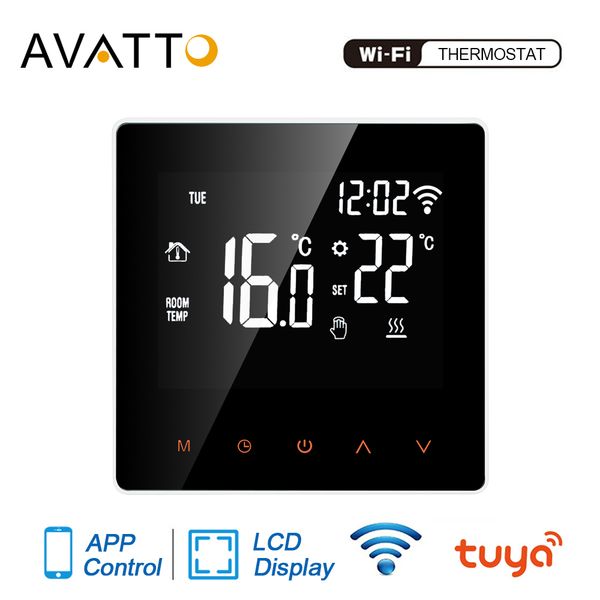avatto tuya wifi smart thermostat electric floor heating water/gas boiler temperature remote controller for google home alexa
avatto tuya wifi smart thermostat electric floor heating water/gas boiler temperature remote controller for google home alexa