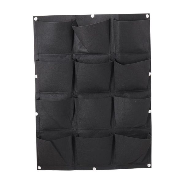 planters & pots wall hanging planting bags 12 pockets green/black grow bag planter vertical garden vegetable living home supplies 1pc
planters & pots wall hanging planting bags 12 pockets green/black grow bag planter vertical garden vegetable living home supplies 1pc