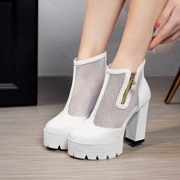 boots ochanmeb goth chunky square high heels platform ankle women round toe spring summer mesh net black white gothic shoe
boots ochanmeb goth chunky square high heels platform ankle women round toe spring summer mesh net black white gothic shoe