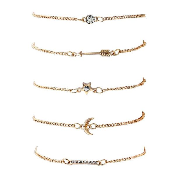 link, chain 1 set arrival bracelet sweet forest fastens pure and fresh multilayer star moon individual charm bangles for women gift, Black
link, chain 1 set arrival bracelet sweet forest fastens pure and fresh multilayer star moon individual charm bangles for women gift, Black