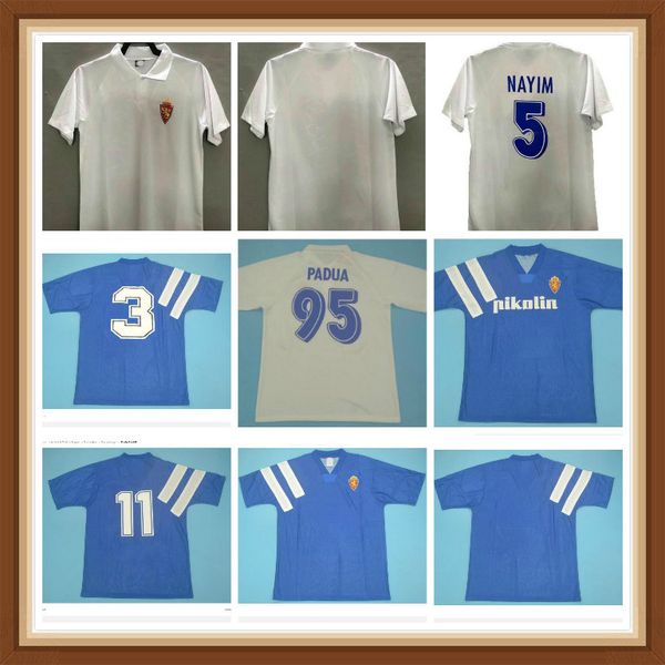 1994 1995 real zaragoza retro soccer jersey 94 95 camisetas de fútbol poyet pardeza nayim higuera vintage classic football shirt thailand, Black;yellow
1994 1995 real zaragoza retro soccer jersey 94 95 camisetas de fútbol poyet pardeza nayim higuera vintage classic football shirt thailand, Black;yellow