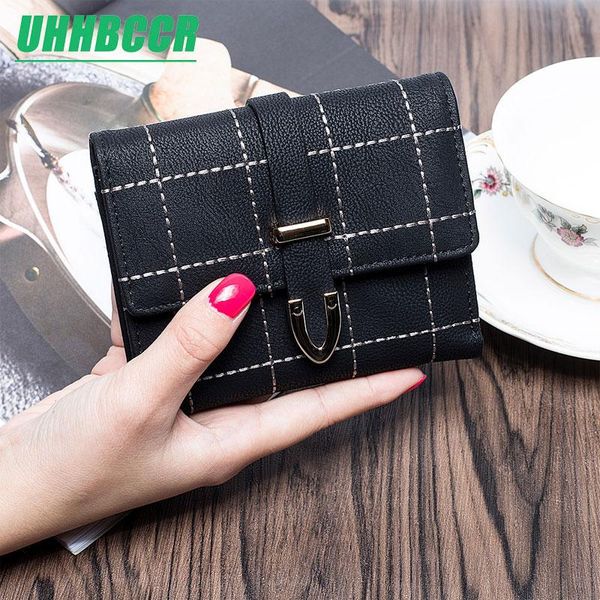 wallets uhhbccr luxury wallet female leather women purse plaid ladies change card holder coin small purses for girls, Red;black
wallets uhhbccr luxury wallet female leather women purse plaid ladies change card holder coin small purses for girls, Red;black