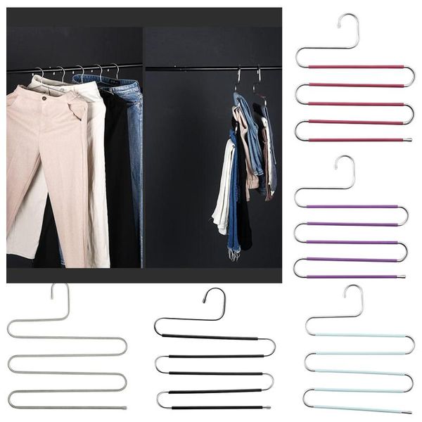 multi-function stainless steel pants hanger clothes dry rack organizer household accessories tools hangers & racks
multi-function stainless steel pants hanger clothes dry rack organizer household accessories tools hangers & racks