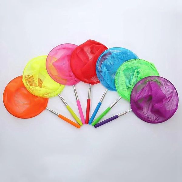1pcs colorful butterfly nets extendable catching for bugs insects crabs fish kids playing toys color random fishing accessories
1pcs colorful butterfly nets extendable catching for bugs insects crabs fish kids playing toys color random fishing accessories
