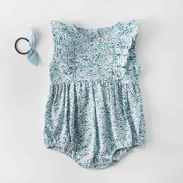 born baby jumpsuit girls ruffles romper summer flower infant playsuit bow clothes 210429, Blue
born baby jumpsuit girls ruffles romper summer flower infant playsuit bow clothes 210429, Blue