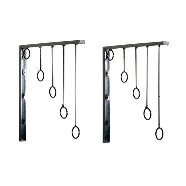 hangers & racks wall mounted clothing rack 2 pack,metal organizer with 5 hanging rings,space saver and closet rod
hangers & racks wall mounted clothing rack 2 pack,metal organizer with 5 hanging rings,space saver and closet rod