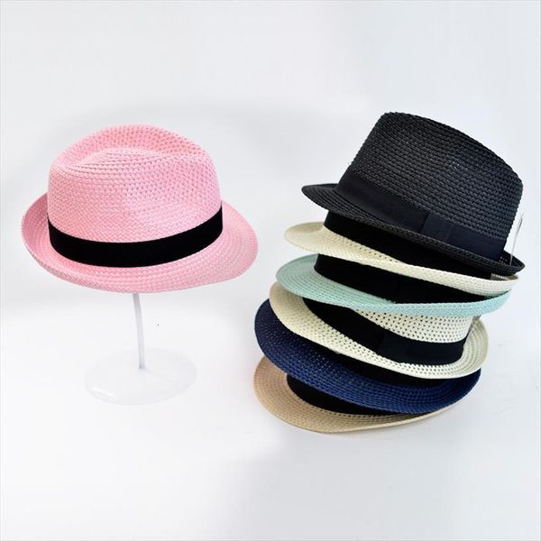 wholesale breathable short brim straw hat summer sun for women men fashion colorful jazz beach kuntucky derby, Blue;gray
wholesale breathable short brim straw hat summer sun for women men fashion colorful jazz beach kuntucky derby, Blue;gray