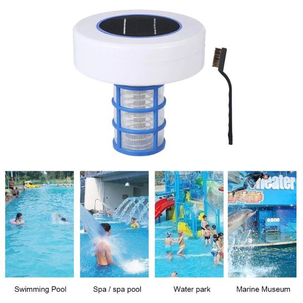 pool & accessories solar ionizer floating swimming water purifier cleaner + brush kill reduces algae chlorine
pool & accessories solar ionizer floating swimming water purifier cleaner + brush kill reduces algae chlorine