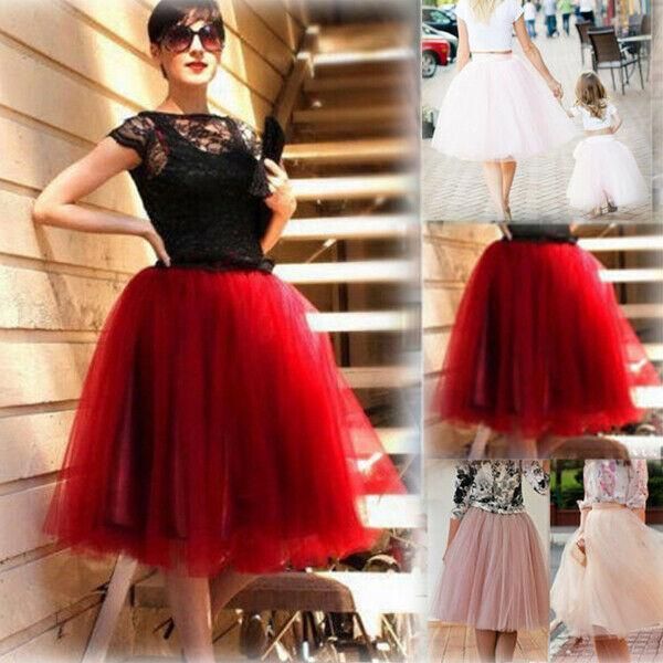 skirts 7 layers midi tulle skirt for ladies girls fashion tutu women solid lace ball gown party, Black
skirts 7 layers midi tulle skirt for ladies girls fashion tutu women solid lace ball gown party, Black